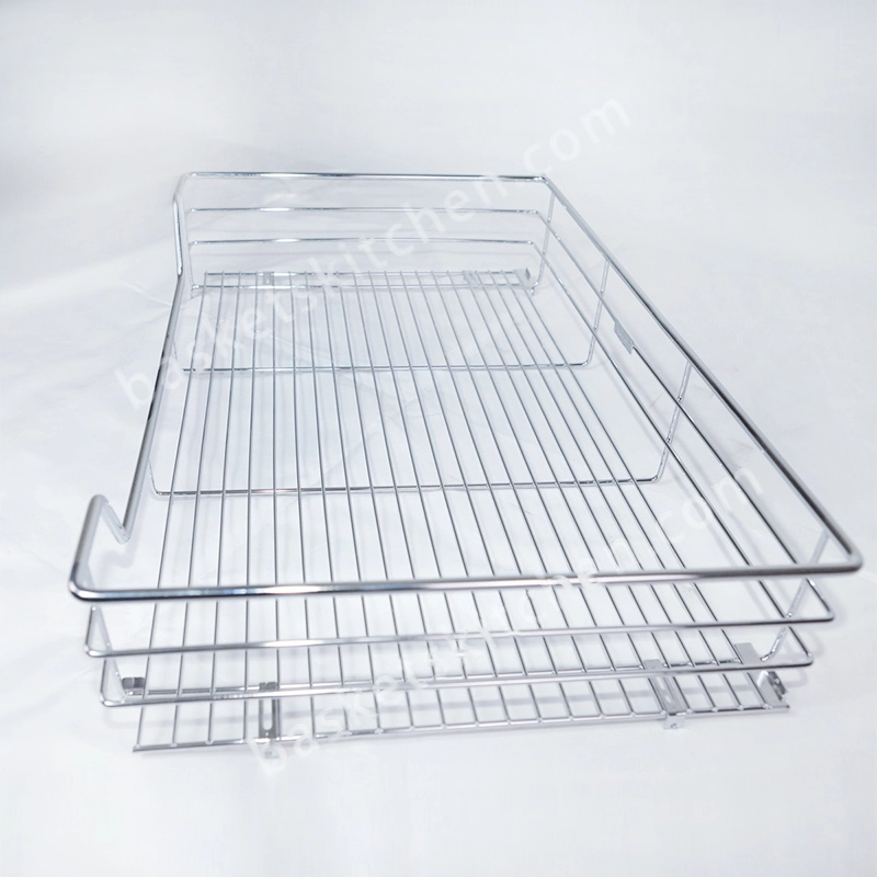 Maximize Kitchen Cabinet Space with a Pull Out Basket – Organize your Kitchen Efficiently